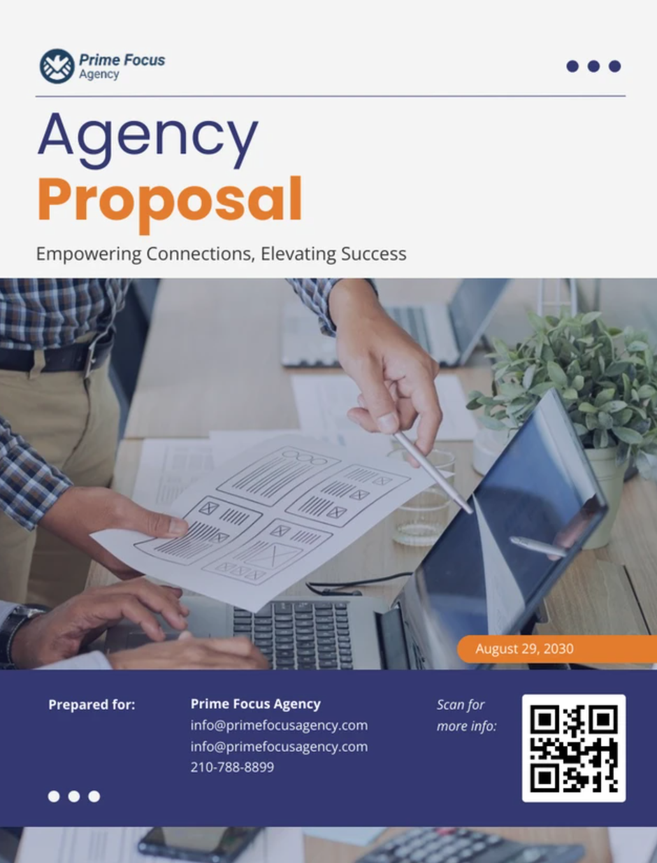 agency proposal template