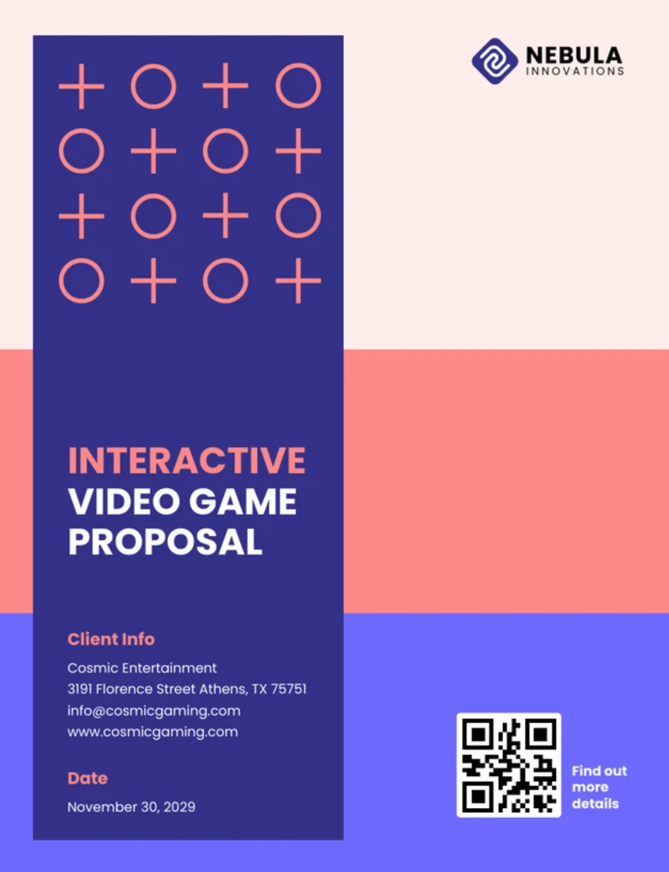 creative project proposal template