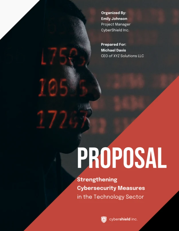 cybersecurity proposal template