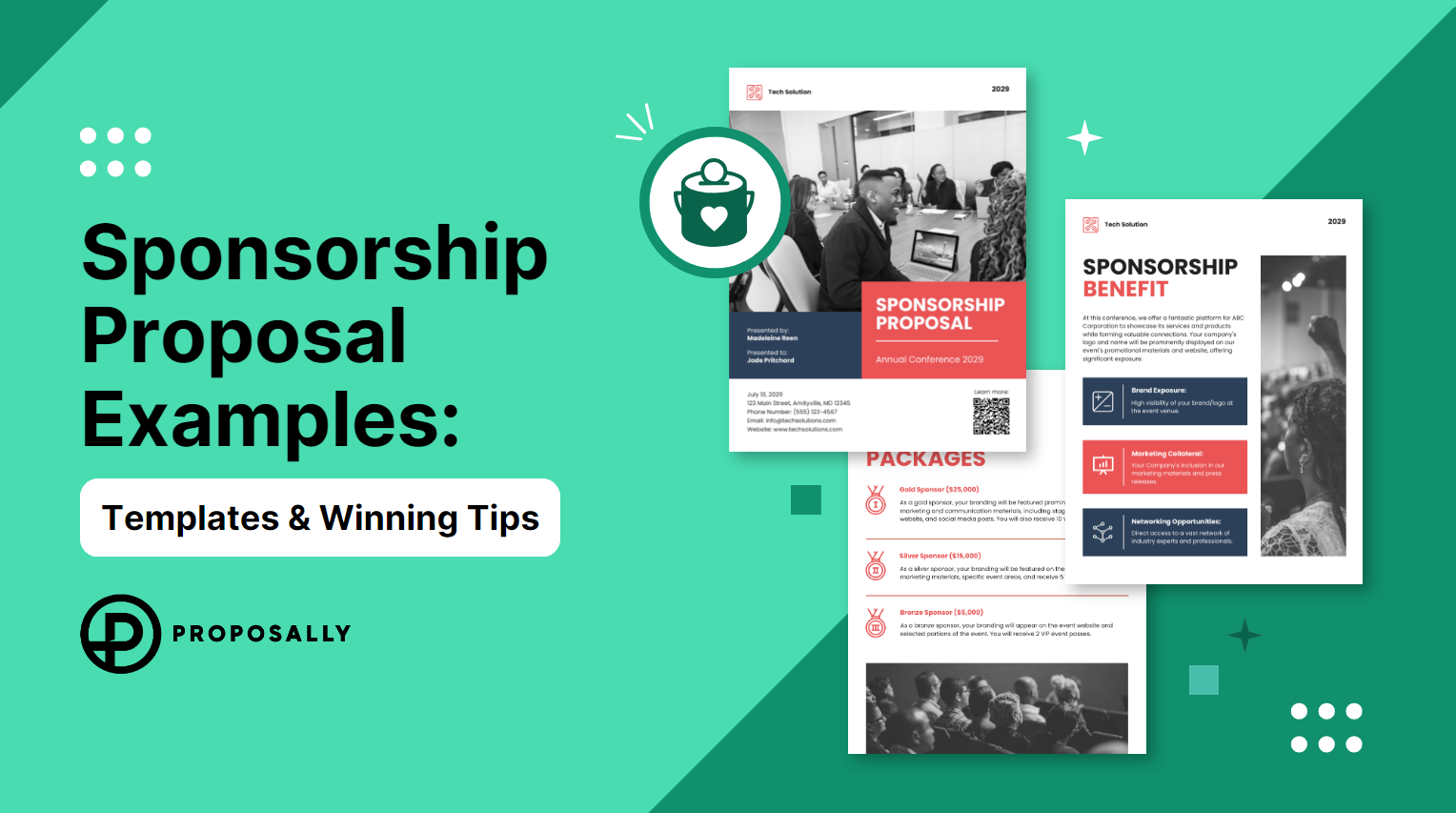 sponsorship proposal examples header