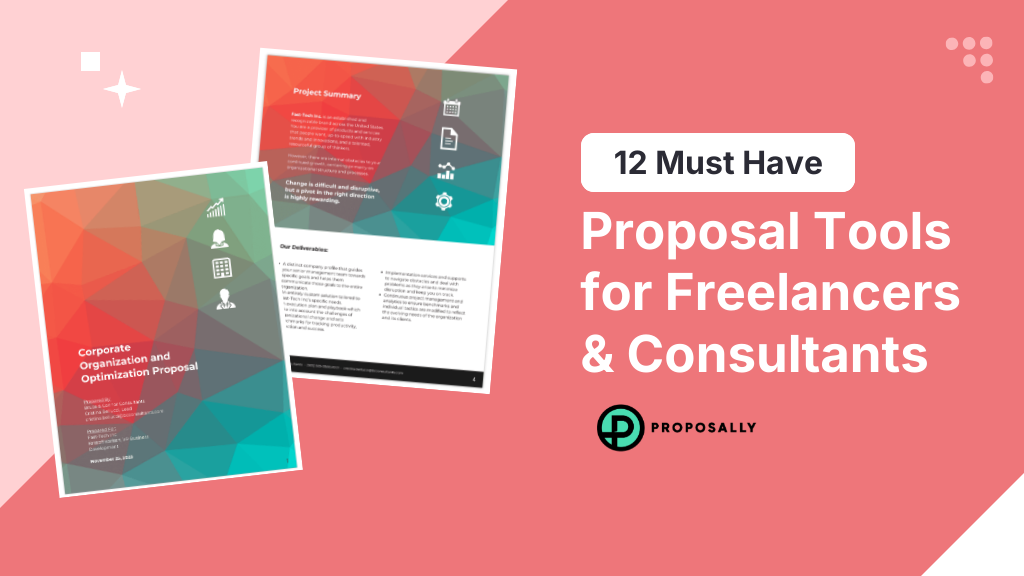 12 Must Have Proposal Tools for Freelancers & Consultants